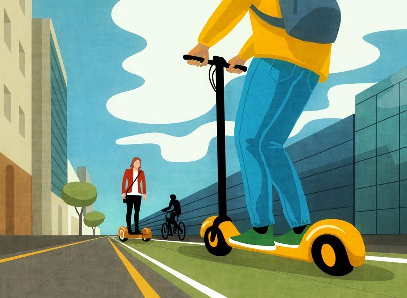 Light & Last Mile Mobility (Illustrations by Toni Demuro)
